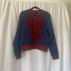 Her Universe Marvel Spider-Man Satin Bomber Jacket